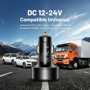 Prodotti di Tendenza 2026 Nuovi Arrivi Caricabatterie USB per Auto 5 in 1 con Display di Tensione, <span class=keywords><strong>2</strong></span> Porte Type <span class=keywords><strong>C</strong></span> e Tre USB A per Ricarica Rapida Multipla - Product Image 5