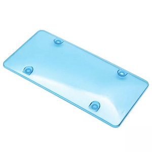 Xe nhựa Giấy phép số tấm khung xe rõ ràng tấm giấy phép bao gồm số khung bao USA chất lượng cao Số tấm bìa - Product Image 6