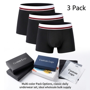 Paquete de 3 Calzoncillos Boxer Ecológicos para Hombre, Marca Carer, con Almohadilla Absorbente Lavable de 80 ml, Diseño Gris Claro, Talla 3XL - Product Image 4