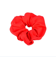 Ruida Personnalise les nœuds de cheveux de cheerleading et les chouchous Mystique rouge et jaune avec des strass AB