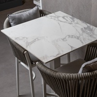 Tabouret de bar confortable et imperméable chaises de bar en plein air comptoir cour villa chaise de bar durable