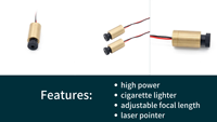 Modul Laser Daya Tinggi 450nm 3.5W untuk Pemantik Rokok Laser