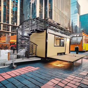 Mới ngoài trời di động đường phố hai tầng cầu thang thực phẩm Trailer kinh doanh di động cửa hàng Trailer thanh di động - Product Image 4