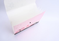 Fábrica profesional portátil A4 multicapa escuela estudiantes suministros alta calidad Sakura bolsa de almacenamiento