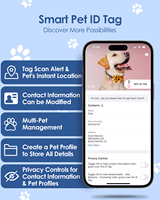 Pawview Benutzerdefinierter Silikon NFC Smart QR-Code Haustier-Tag Großhandel Hunde-AirTag Personalisierter Haustier Hunde-ID-Tag