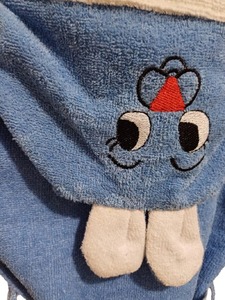 <b>Turkish</b> Girls and Boys Hooded Cotton <b>Towel</b> Bathrobe with Hood Colour Options for Beach Bathroom, Pool, Home Use Soft Negligee - Product Image 4