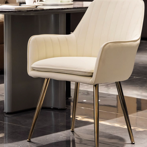 Silla <span class=keywords><strong>de</strong></span> comedor <span class=keywords><strong>de</strong></span> esponja con mechones moderna para el hogar, oficina, restaurante, Hotel, banco, áreas <span class=keywords><strong>de</strong></span> espera - Product Image 2