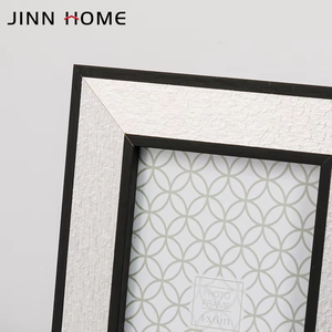 Haute définition MDF bois cadre Photo blanc noir en détresse dessus de Table avec verre mur photo en détresse bois décoration de la maison - Product Image 4