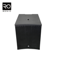 RQSONIC WK18D1-7.5K 2200W Puissance de pointe, caisson de basses actif professionnel en contreplaqué puissant de 18 pouces avec DSP