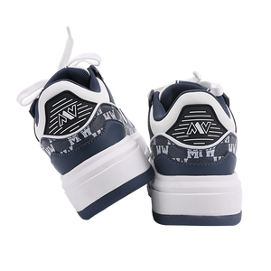 Chaussures montantes blanches personnalisées avec logo pour hommes, baskets de sport tendance, fabricant de baskets sur mesure, petites commandes - Product Image 3