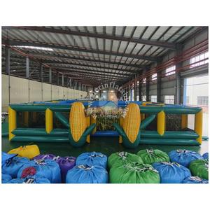 Parcours d'obstacles <span class=keywords><strong>gonflable</strong></span> géant en forme de maïs pour l'extérieur, idéal pour les fermes - Direct Usine - Product Image 5