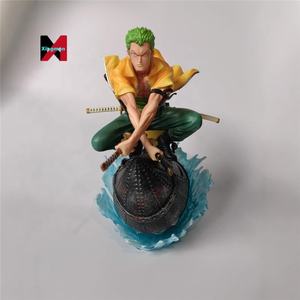 <span class=keywords><strong>One</strong></span> Pieced Zoro Two Sword Style Figure Anime Statue Modèle Première Apparence Cadeau - Product Image 2