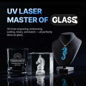 ชุดเครื่องแกะสลักเลเซอร์ XTool F2 Ultra UV 5W รุ่น Deluxe พร้อมสายพานลำเลียง + เครื่องฟอกอากาศ RA3 เครื่องแกะสลักภายในกระจก 3 มิติ - Product Image 2