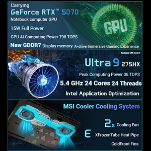 <span class=keywords><strong>Laptop</strong></span> <span class=keywords><strong>Gaming</strong></span> MSI Vector 16 HX AI Intel Core Ultra9 275HX, <span class=keywords><strong>Laptop</strong></span> Gamer RTX 5070/RTX 5070Ti, màn hình 16 inch 2.5K 240Hz - Product Image 2