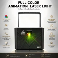 Projecteur laser professionnel 40W pleine couleur haute précision RGB DMX512 ILDA IP33 pour scène et discothèque