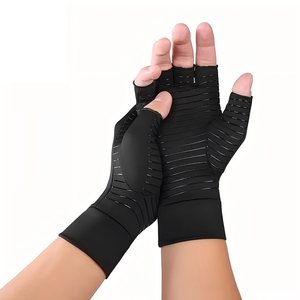 Gants Anti-arthrite en Spandex sans doigts pour femmes souffrant de douleurs - Product Image 1