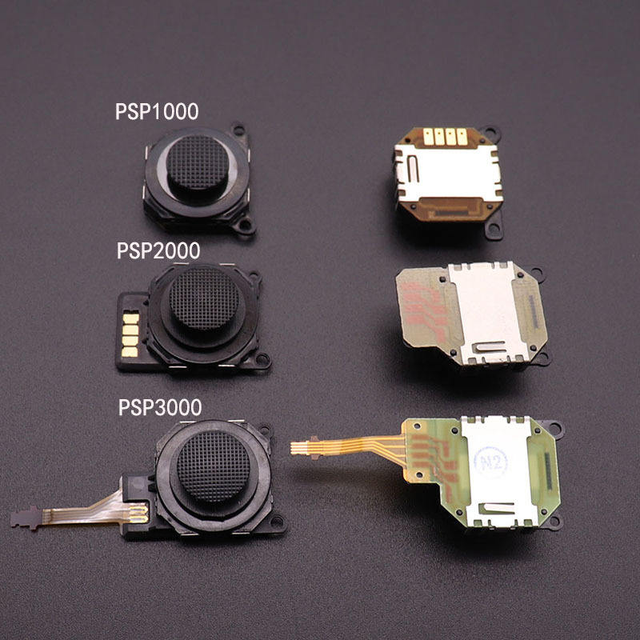 Hot Selling Repair Parts 3D Analog Grips Joystick for PSP 1000 2000 3000 Controller Rocker Sensor Thumbsticks Joystick