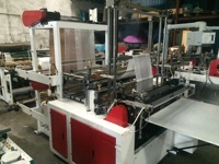 Machine de fabrication de sacs en plastique, nylon, polypropylène et PP biodégradable automatique, haute vitesse et de bonne qualité