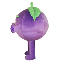 Costume gonflable de mascotte de raisin Costume de légume de fruit de Baddy pour le costume adulte de festival de représentation