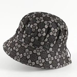 Chapeau de pêcheur d'été pour femmes d'âge moyen et âgées, chapeau de soleil à dessus plat imprimé, chapeau de pêcheur pour seniors - Product Image 2