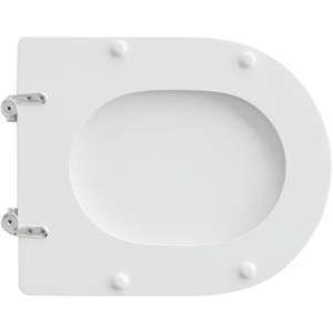 Copriwater Elettronico Globo Vaso, Moderno, a Sgancio Rapido, Allungato, Quadrato, in Plastica PP UF per Uso Bagno - Product Image 3