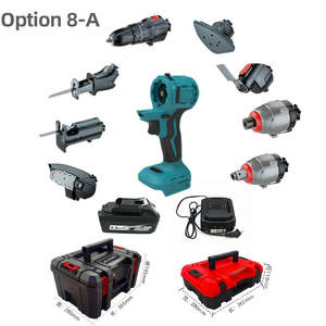 Mini ensemble d'outils électriques multifonctions <span class=keywords><strong>sans</strong></span> <span class=keywords><strong>fil</strong></span> Portable avec laveuse de voiture pompe à Air perceuse électrique tournevis - Product Image 4