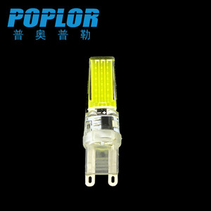 หลอดไฟ LED Poplor G4 2 3 5W AC DC 12V ชิป COB ฐานพลาสติก สำหรับโคมไฟคริสตัล - Product Image 4