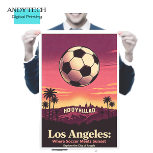 Affiche de l'horaire des matchs de football 2026, impression numérique grand format sur carton duplex pour la décoration murale de la maison, du bar ou du bureau - Product Image 6