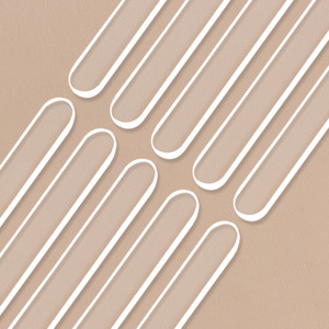 Transparent anti-collision <b>strips</b> for cabinet doors, windows, and drawers; invisible transparent silicone soundproof pads; - Product Image 2