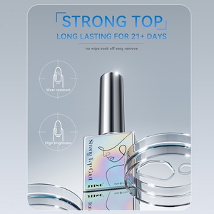 JTING Gel de finition haute durabilité, non-jaunissant, résistant à l'usure, sans HEMA, sans résidu, effet diamant brillant - Product Image 3