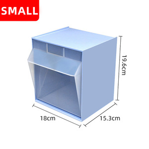 Stackable Durable <strong>Rectangle</strong> ABS Plastic Injection Molded Tilt Out Storage <strong>Bin</strong> for Medical Consumable Wall-mounted Use - Product Image 4