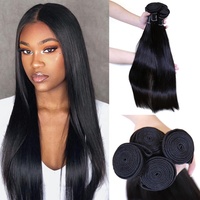 Xuanyusi — lot d'extensions de cheveux humains brut, tissage en lot, produit de qualité supérieure, pour femmes noires
