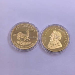 Moneta Commemorativa Personalizzata in Metallo 2021-2025, Placcata Oro 3D, Souvenir Presidenziale Sudafricano, Collezione in Argento MK - Product Image 4