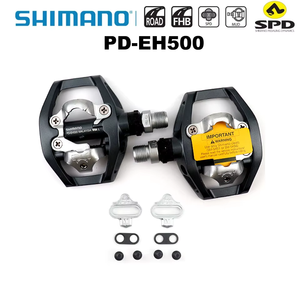 <span class=keywords><strong>Pedales</strong></span> <span class=keywords><strong>de</strong></span> Plataforma/Clipless <span class=keywords><strong>de</strong></span> Doble Cara <span class=keywords><strong>SHIMANO</strong></span> PD-ED500 EH500 con Calas SM-SH56 Originales PD-ED500 PD-EH500 - Product Image 3