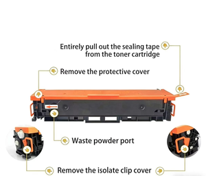 <span class=keywords><strong>Cartouche</strong></span> de toner GUIQI Factory Outlet <span class=keywords><strong>410</strong></span> pour <span class=keywords><strong>HP</strong></span> 410A CF410A CF411A CF412A CF413 pour <span class=keywords><strong>HP</strong></span> Color LaserJet M452 Pro MFP M477 - Product Image 6
