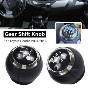 NUOVO Pomello del Cambio a 5/6 Marce per <span class=keywords><strong>Toyota</strong></span> <span class=keywords><strong>Corolla</strong></span> Verso Auris Aygo Rav4 Avensis Yaris, Copertura in Pelle per Leva del Cambio - Product Image 3