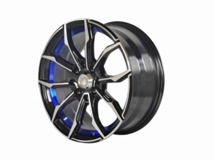 I cerchi per <span class=keywords><strong>auto</strong></span> in lega di alluminio da 14 pollici 15 pollici con anello interno nero lucido possono essere personalizzati con ruote forgiate da 17-22 pollici - Product Image 6