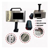 Machine de marquage de bijoux en acier inoxydable de haute précision portable 80*150mm avec moteur pneumatique et gravure électrolytique