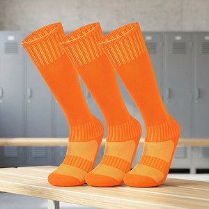 Chaussettes de football à compression respirantes antibactériennes haute performance pour enfants, avec soutien diabétique et sublimation numérique - Product Image 3