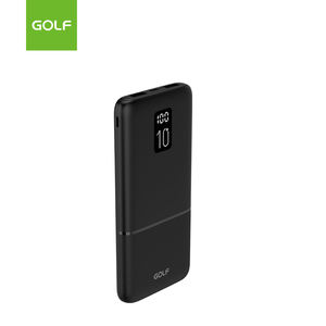 Pacco di alimentazione portatile all'ingrosso <span class=keywords><strong>batteria</strong></span> ai polimeri di litio LCD digitale per <span class=keywords><strong>Smartphone</strong></span> caricabatterie fabbrica 10000mAh Power Bank - Product Image 2