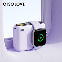 SOLOVE personnalisé Mini 2 en 1 USB sans fil Power Bank chargeurs de téléphone en gros