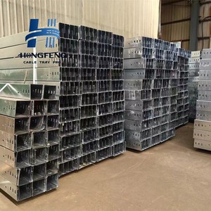 Bonne capacité de charge Divers matériaux Goulotte de câbles métal Type de plateau chemin de câbles pour gérer et protéger les câbles - Product Image 3