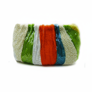 Haute qualité fabriqué à la main brodé pochette sac à main sac à main inde ethnique dames perlé conception sac à main perlé sacs à main perlé - Product Image 1