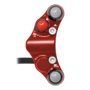 Interruptor de manillar izquierdo para Kawasaki Ninja H2R (rojo) - Product Image 4