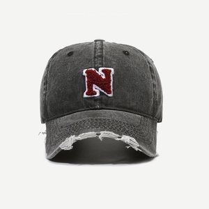 Gorra de béisbol de moda con borde vintage y efecto desgastado Four Seasons Wash para hombre y mujer - Product Image 2