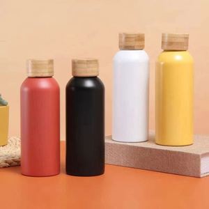 Botella Térmica Deportiva de Acero Inoxidable de Doble Pared con Recubrimiento en Polvo, 350ml/500ml, 24 Horas de Aislamiento, Tapa de Bambú, Venta al Por Mayor de Fábrica - Product Image 3