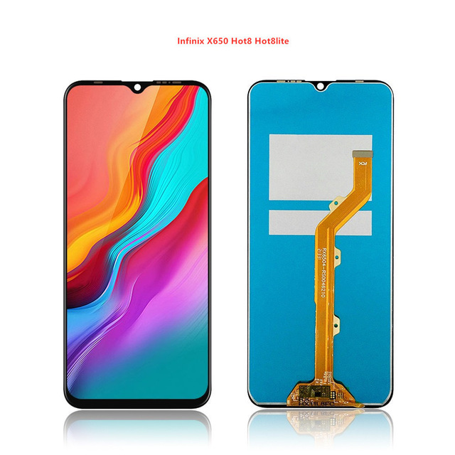 New Arrival Original OLED Incell LCD Touch Screen Replacement for Infinix Hot 8/8 Lite/X650C Spare Parts