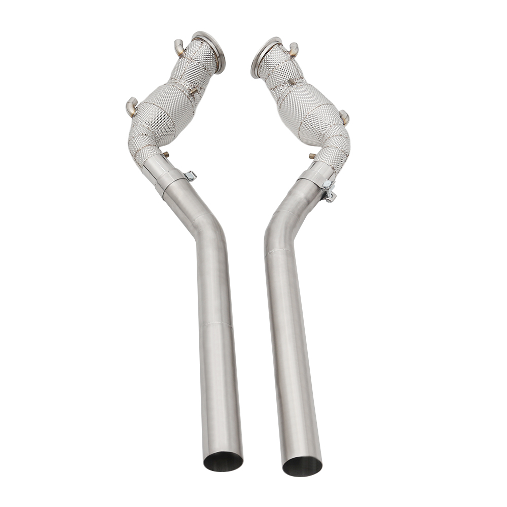 VantaFlow T304 Downpipe With Catalyst Exhaust for Ferrari Purosangue FUV 6.5L V12 2023+ Performance Exhaust System Have 100/200/300Cell