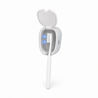 Étuis de brosse à dents personnalisables pour la maison et les voyages, support mural USB portable pour la désinfection des têtes de brosse à dents individuelles