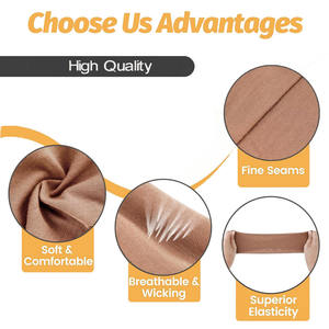 Unisex 23cm lange polyester elastische yogaband, fitnessaccessoire, zweetabsorberend, sneldrogend en aanpasbaar - Product Image 3